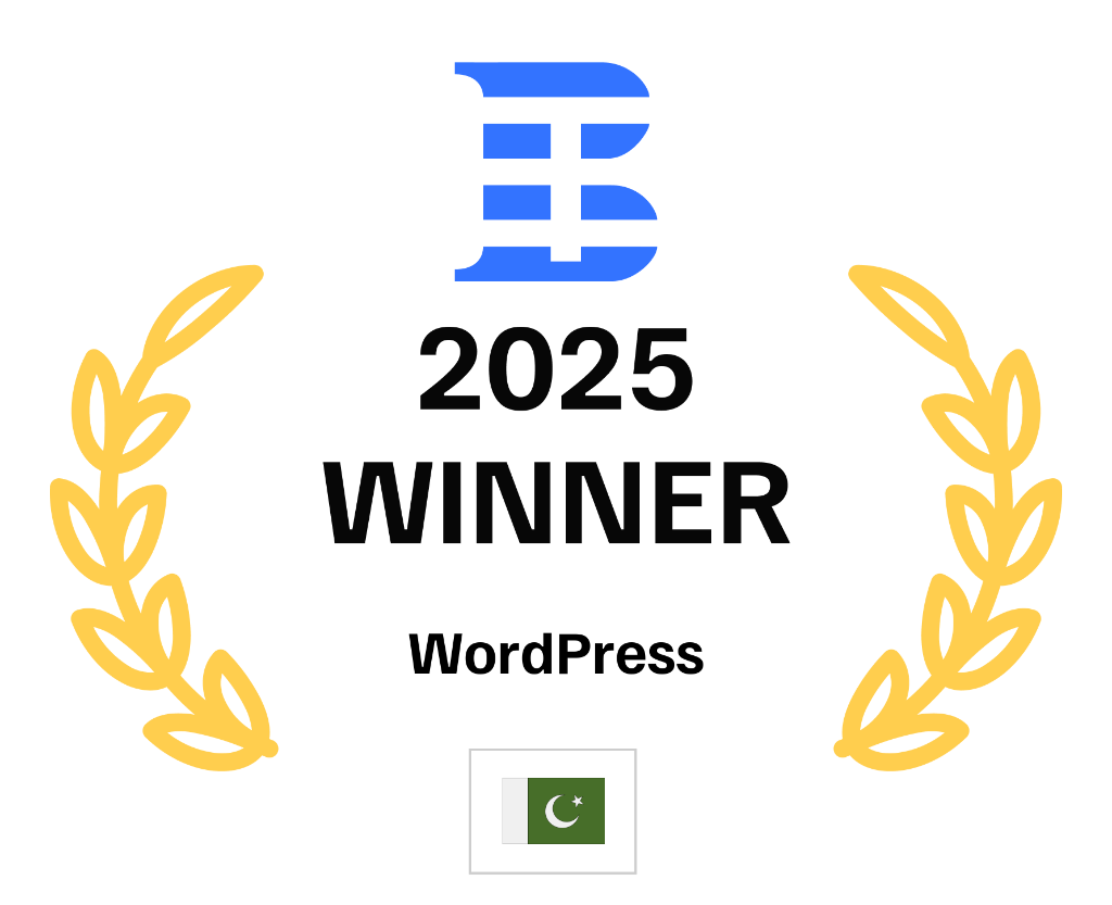 TechBehemoths WordPress Winner 2025 Award Badge